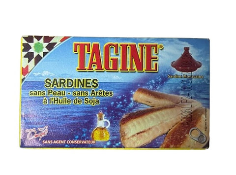 Tagine Sardinen mit Olivenöl 125g