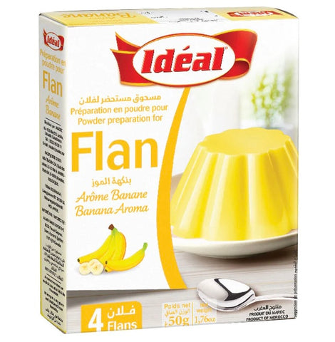 Ideal Flan Banane 50g