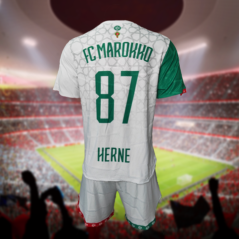 FC Marokko Herne Trikos Weiß Original 2024/25