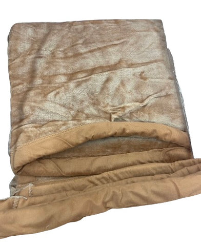 Decken Braun Gold 200x230cm 4Kg