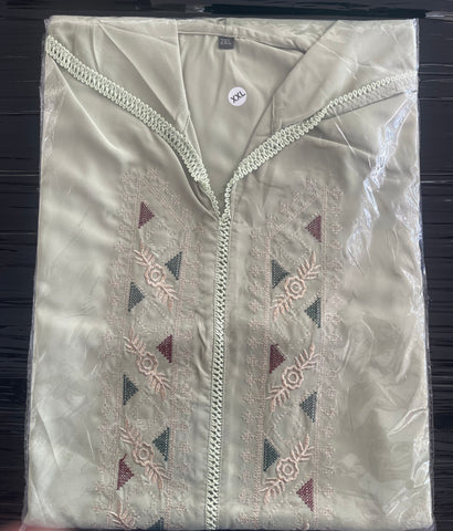 Jellaba mit Kapuze XXL