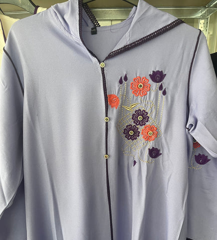 Jellaba mit Kapuze XXL