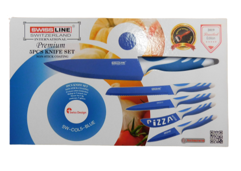 MESSERSET 6-TEILIG SWISS L Blau