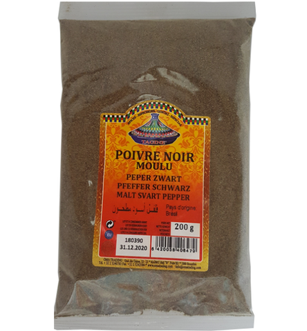 Schwarzer Pfeffer gemahlen 200g