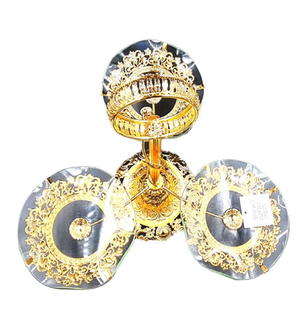 Vergoldete Kuchentür mit 3 Displays