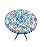 Mosaik Tisch 60cm Rund