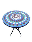 Mosaik Tisch 60cm Rund