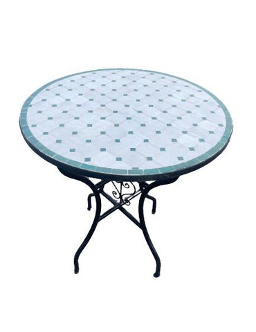 Mosaik Tisch 60cm Rund