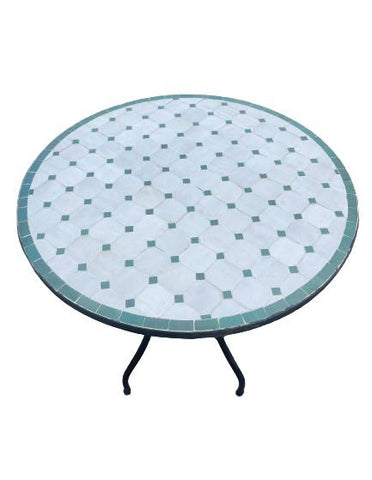Mosaik Tisch 60cm Rund