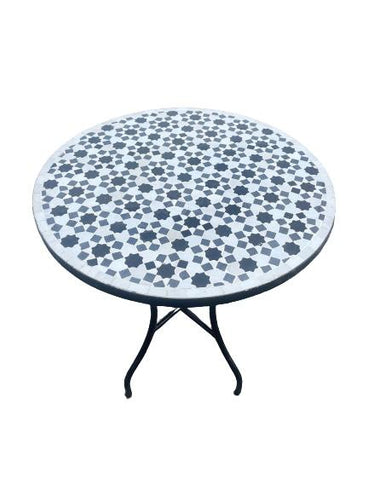 Mosaik Tisch 60cm Rund