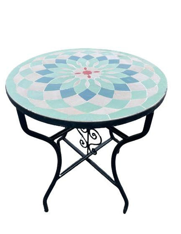 Mosaik Tisch 45cm Rund