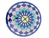 Mosaik Tisch 45cm Rund