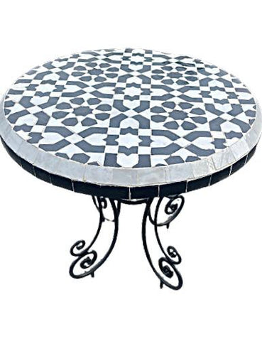 Mosaik Tisch 44cm Rund