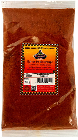 Epices Poulet Rouge 200g