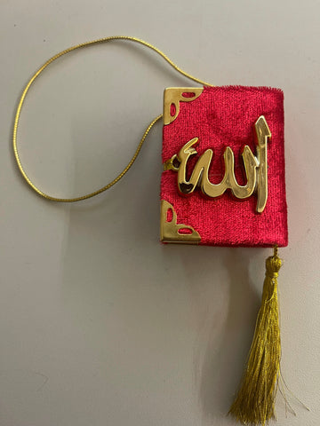 Koran Anhänger Rot ideal fürs Auto