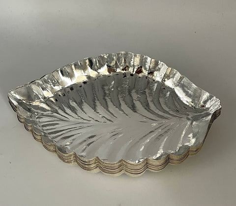 Backwaren 10Teller Silber 21x14cm