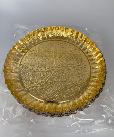 Backwaren 10Teller Gold 18cm