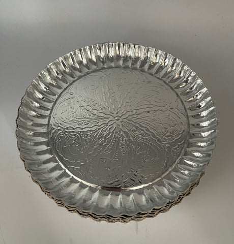 Backwaren 10Teller Silber 17cm