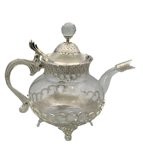 Tee Kanne de Luxe Silber 1,1L